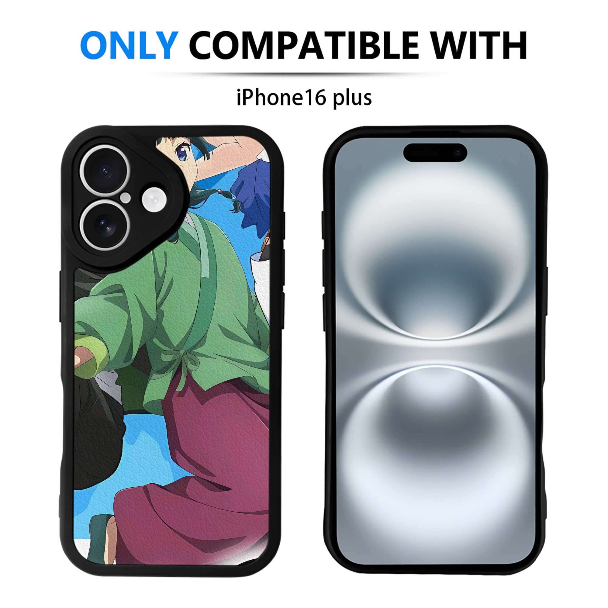 薬屋のひとりごと The Apothecary Diaries 【iPhone 16シリーズ対応】シリコンスマホケース（レザー調） 材質：シリコン